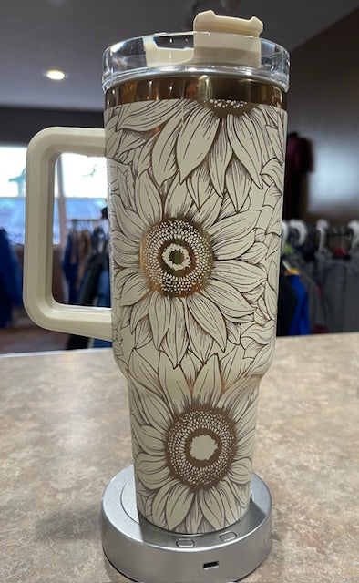 Sunflower 40 oz Tumbler