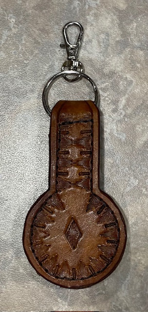 Magnetic Diamond Leather Cap Holder