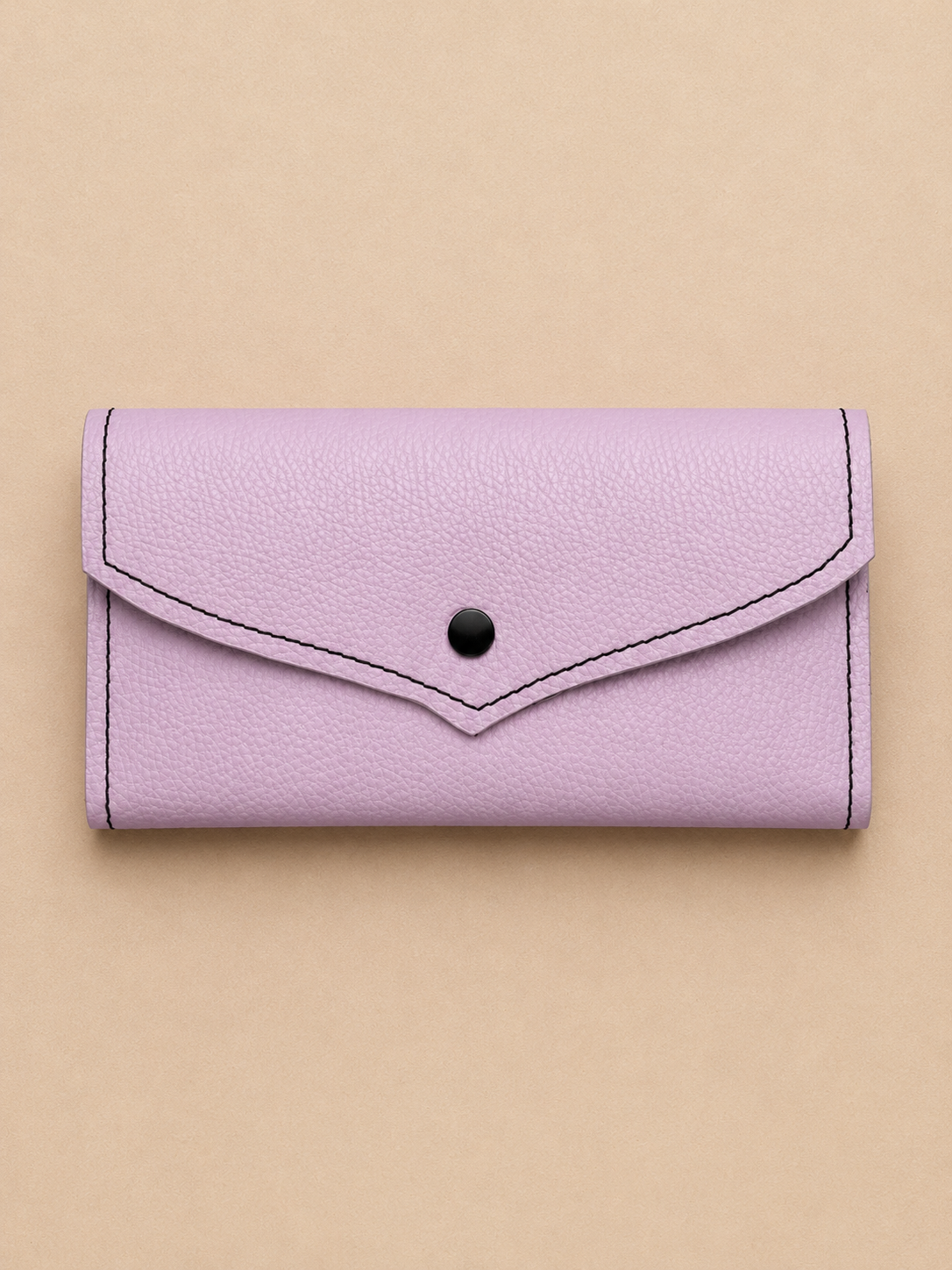 Pink leather wallet