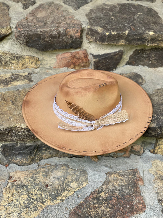 Sand desert scene hat